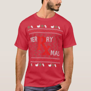 Camiseta Navidades de Feliz Navidad Farmacéuticos Tecnológi