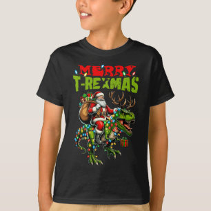 Camiseta Navidades de Feliz T-Rexmas Navidad T Rex Dinosaur