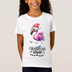 Camiseta Navidades de Flamingo de Navidades de Florida