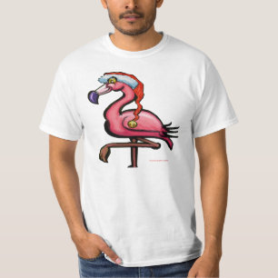 Camiseta Navidades de Flamingo Tee
