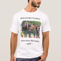Navidades de fotografía de familia personalizado -