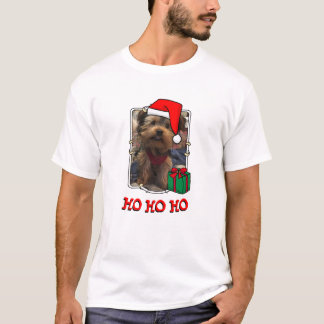 Camiseta Navidades de fotografía personalizado Santa Hat Ma