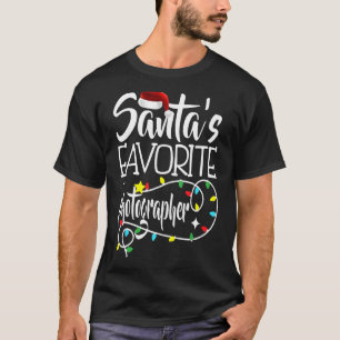 Camiseta Navidades de fotógrafos favoritos de Santa Lucía i