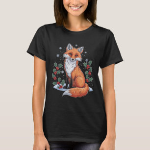 Camiseta Navidades de Fox Woodland Animal Cottagec