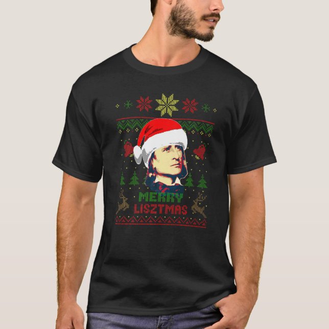 Camiseta Navidades de Franz Liszt (Anverso)