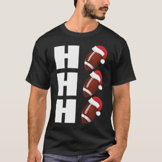 Camiseta NAVIDADES de Fútbol divertidos de HO HO Santa Hat