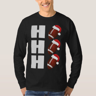 Camiseta NAVIDADES de Fútbol divertidos de HO HO Santa Hat