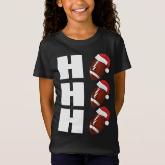Camiseta NAVIDADES de Fútbol divertidos de HO HO Santa Hat