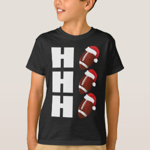 Camiseta NAVIDADES de Fútbol divertidos de HO HO Santa Hat