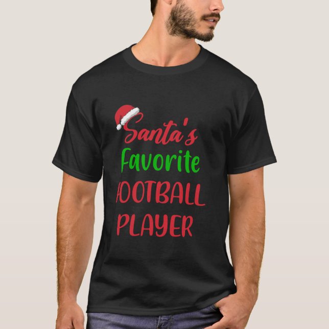 Camiseta Navidades de fútbol favoritos de Santas (Anverso)
