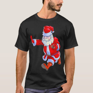 Camiseta Navidades de fútbol hombres fútbol Santa Claus
