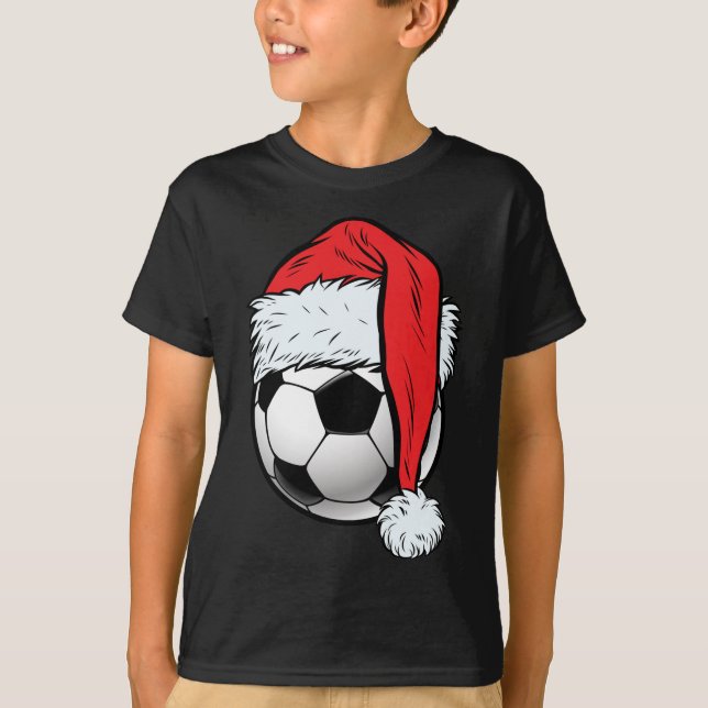 Camiseta Navidades de fútbol pelean con navidades deportiva (Anverso)