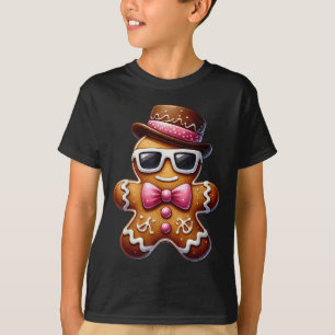 Camiseta Navidades de galletas de pan de jengibre