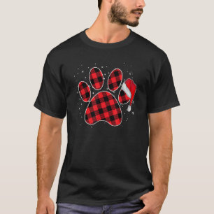 Camiseta Navidades de garras de perro graciosos perros Navi