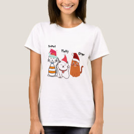 Camiseta Navidades de gatos de Personalizado Kitty