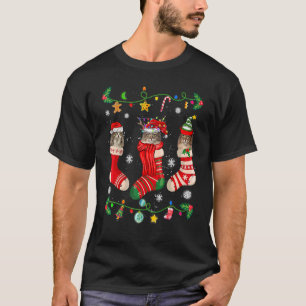 Camiseta Navidades de gatos forestales noruegos desfilan ga