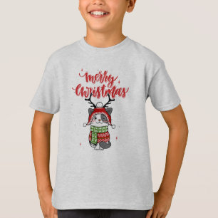 Camiseta Navidades de gatos ricas repartiendo estufas en Ga