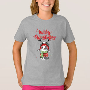 Camiseta Navidades de gatos ricas repartiendo estufas en Ga