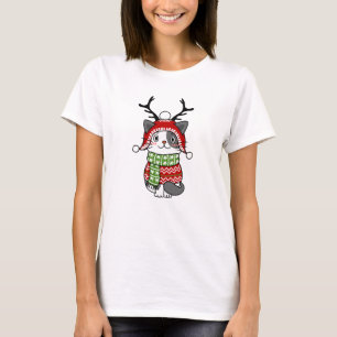 Camiseta Navidades de gatos ricas repartiendo estufas en Ga
