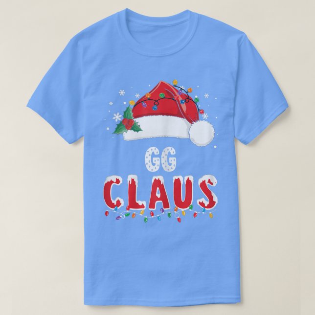 Camiseta Navidades de GG Claus Femeninas Familia Matando Na (Diseño del anverso)