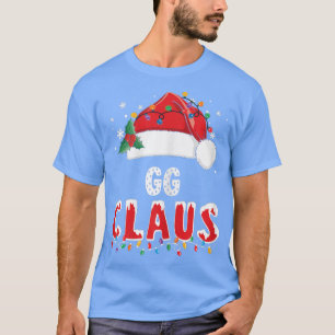 Camiseta Navidades de GG Claus Femeninas Familia Matando Na