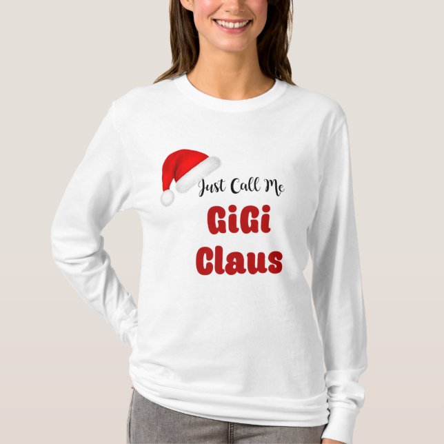 Camiseta Navidades de GiGi (Anverso)