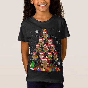 Camiseta Navidades de Gingerbread en Árbol de Navidad Santa