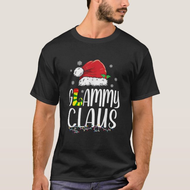 Camiseta Navidades de Glammy Claus 2023 (Anverso)
