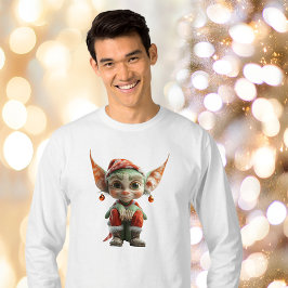 Camiseta Navidades de Goblin Elf Men's Tee