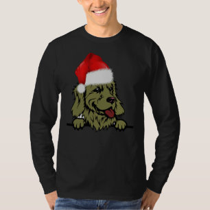 Camiseta Navidades de Golden-Retriever