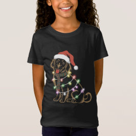 Camiseta Navidades de Golden Retrivers