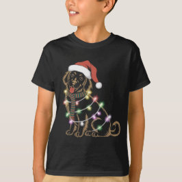 Camiseta Navidades de Golden Retrivers