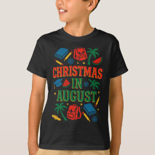 Camiseta Navidades De Graduación De Palm Tree De Ck To Scho