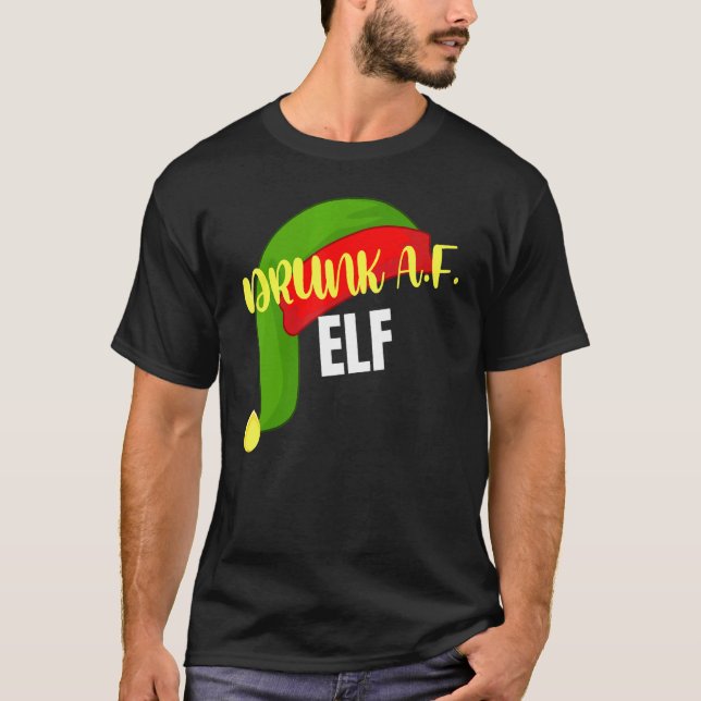 Camiseta Navidades De Grp De La Familia De Erunk Af Elf Coi (Anverso)