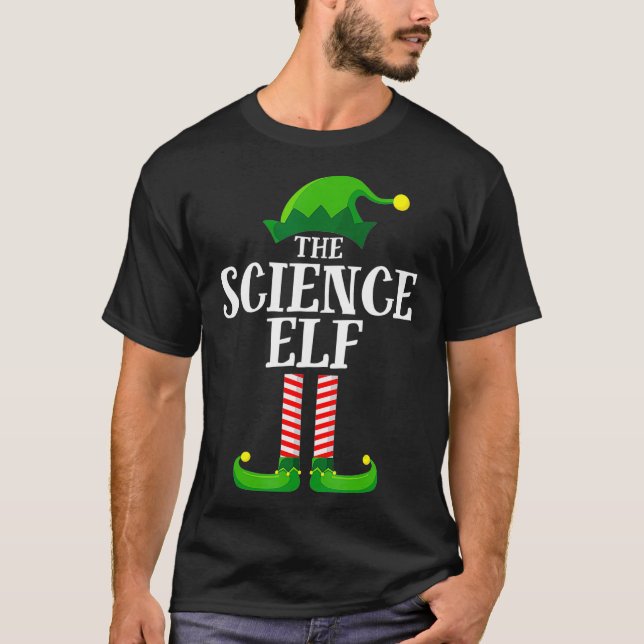 Camiseta Navidades de grupo familiar de coincidencia de elf (Anverso)