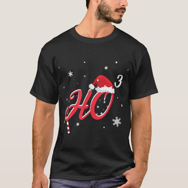 Camiseta Navidades de Guay HO-3 Santa Hat Funny (Anverso)
