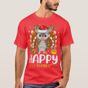 Camiseta Navidades de Halloween de Armadillo Lover Felices