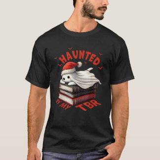 Camiseta Navidades de Halloween Fantasma Libro Leyendo Love