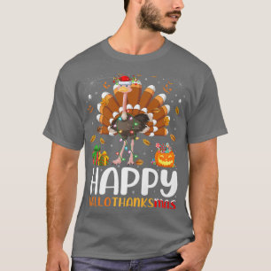 Camiseta Navidades de Halloween felices de Ostrich Bird Lov