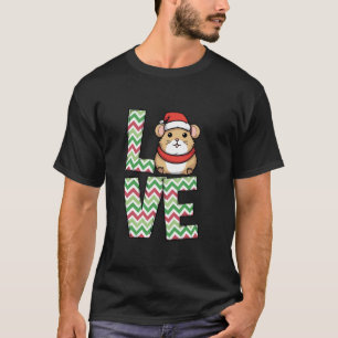 Camiseta Navidades de Hamster Día de Navidad Fiesta Rodent