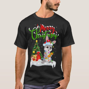 Camiseta Navidades de Hare Xmas Decorations Santa Hare