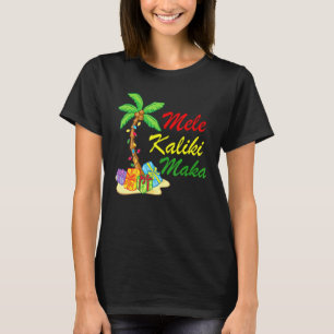 Camiseta Navidades de Hawaiian Mele Kalikimaka coinciden co