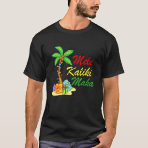 Camiseta Navidades de Hawaiian Mele Kalikimaka coinciden co