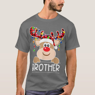 Camiseta Navidades de Hermanos Radicales Rojos Luminosos