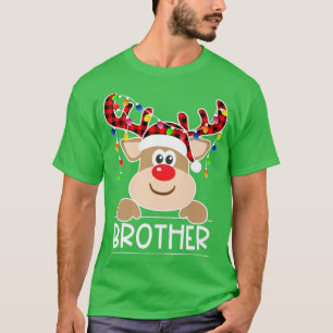 Camiseta Navidades de Hermanos Radicales Rojos Luminosos