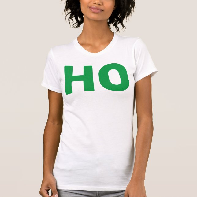 Camiseta NAVIDADES de HO Funny (Anverso)