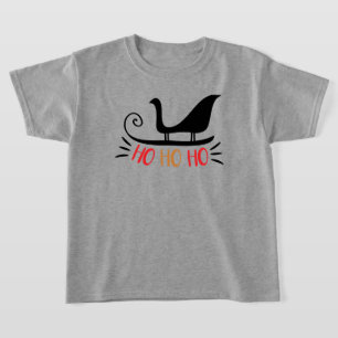 Camiseta Navidades de Ho Ho Ho Sleigh Ride