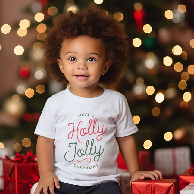 Camiseta Navidades de Holly Jolly (Subido por el creador)