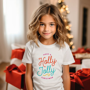 Camiseta Navidades de Holly Jolly