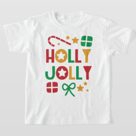 Camiseta Navidades de Holly Jolly